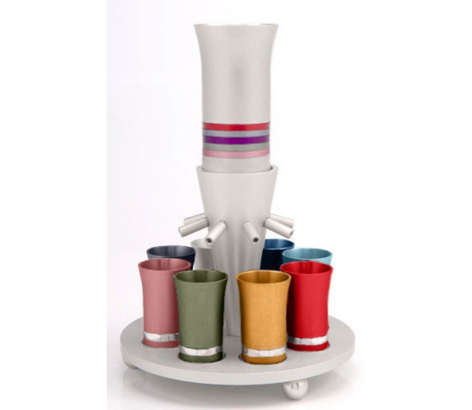 Multicolor Wine Fountain by Agayof