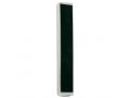 Off White Polyresin Mezuzah Case with Arrival and Departure Blessing
