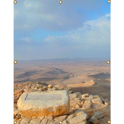 Panoramic Kadesh Barnea Sukkah Single-Wall Panel 6 ft Width
