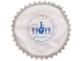 Passover Seder Matzah Cover  Blue and Silver Embroidery of Pesach Items