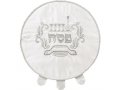 Passover Seder Matzah Cover, Embroidered Pesach Design - Satin