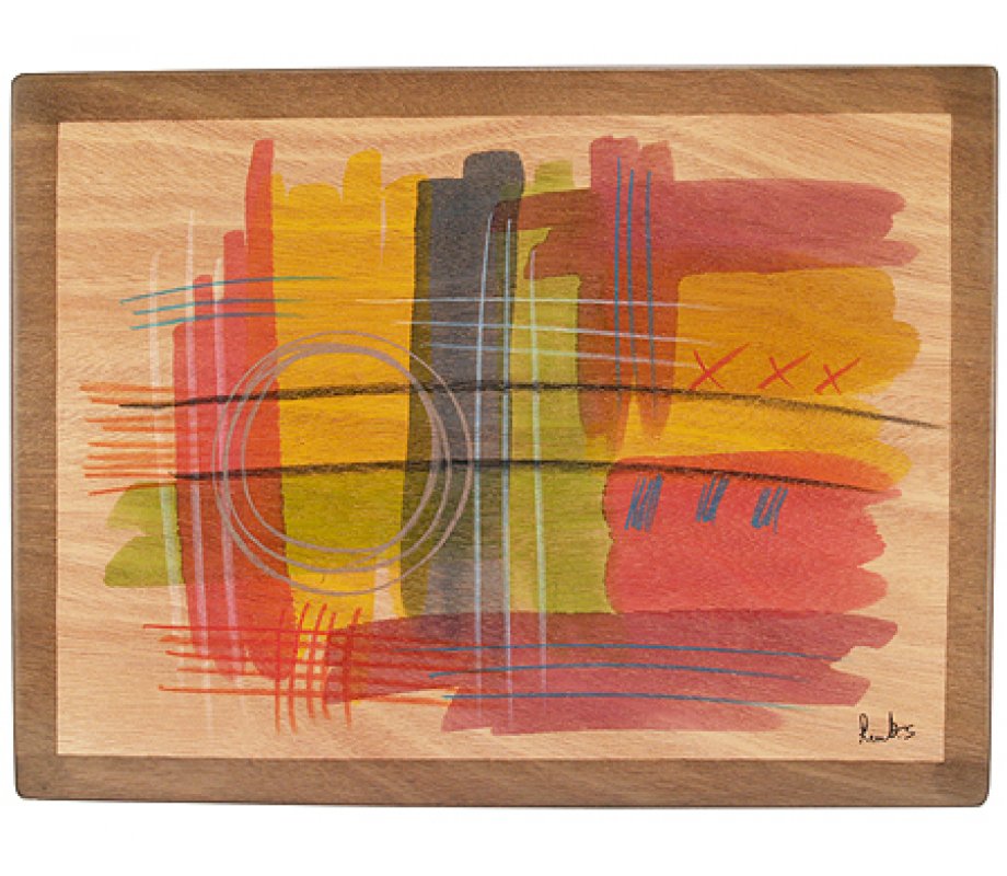 Rectangular Placemat Abstract by Kakadu Art