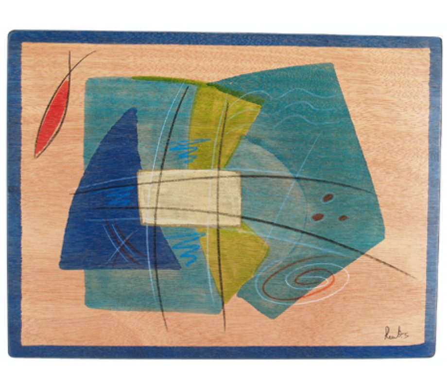 Rectangular Placemat Yam by Kakadu Art