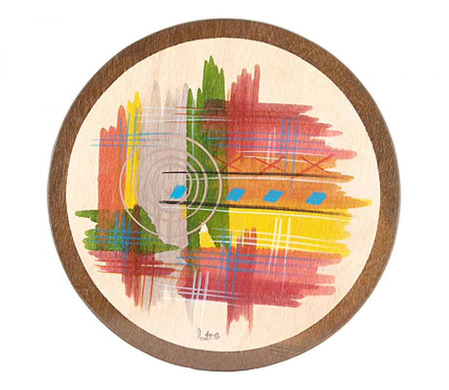 Round Placemat Abstract by Kakadu Art