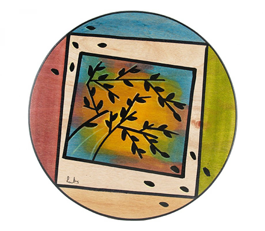 Round Placemat Autumn by Kakadu Art