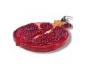 Ruby Red Pomegranate Wall Hanging - Polyresin