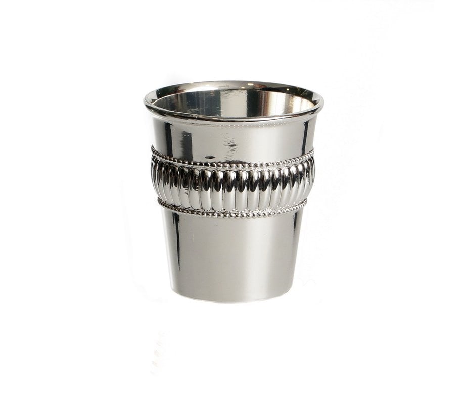 Set of Two Small Decorative Kiddush Cups for Children - Holds Revi'is 100 ml