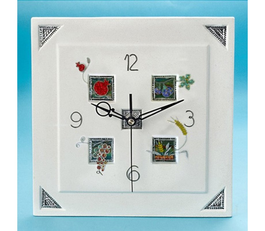 Seven Species Clock by Shulamit Kanter