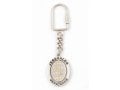 Silver & Gold Key Ring, Swivel Center - Russian 