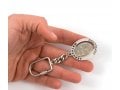 Silver & Gold Key Ring, Swivel Center - Russian 