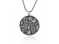 Silver Days of Creation Pendant by Golan Studio
