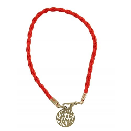 Special Offer! Red Cord Kabbalah Bracelet, Shema Yisrael Charm - Silver