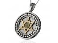 Star of David Kabbalah Pendant With Chrysoberyl by HaAri Jewelry