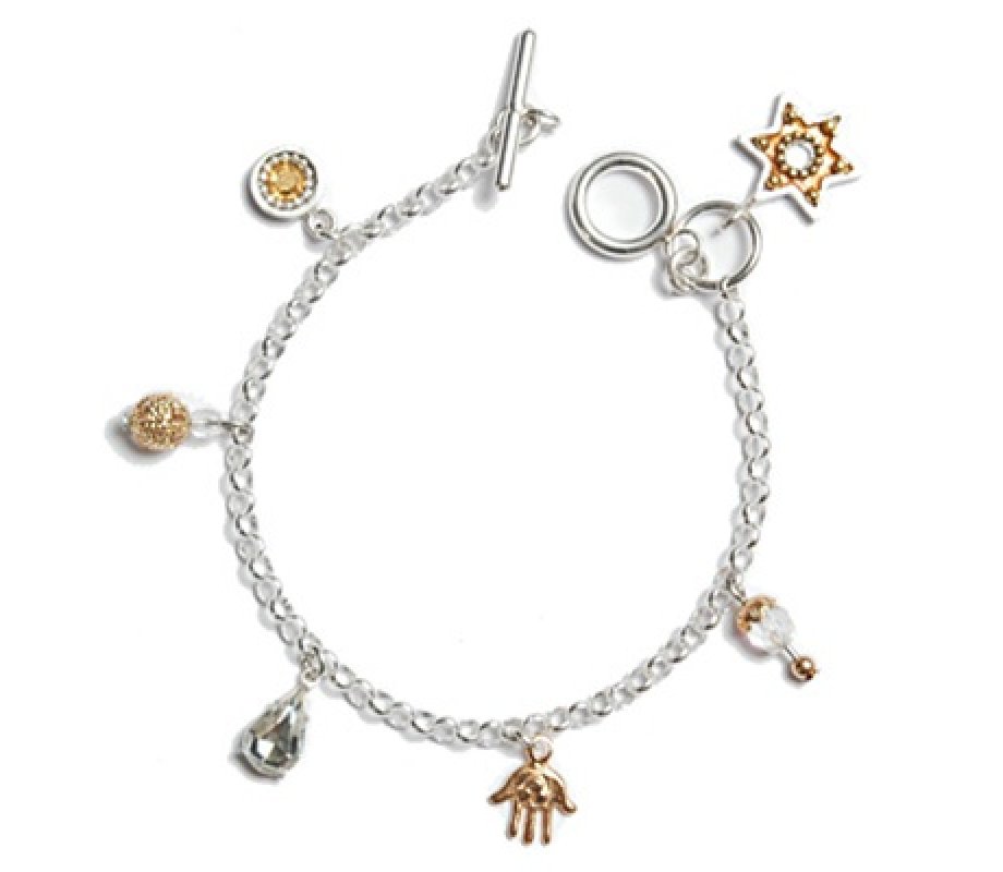 Star of David bracelet -gold