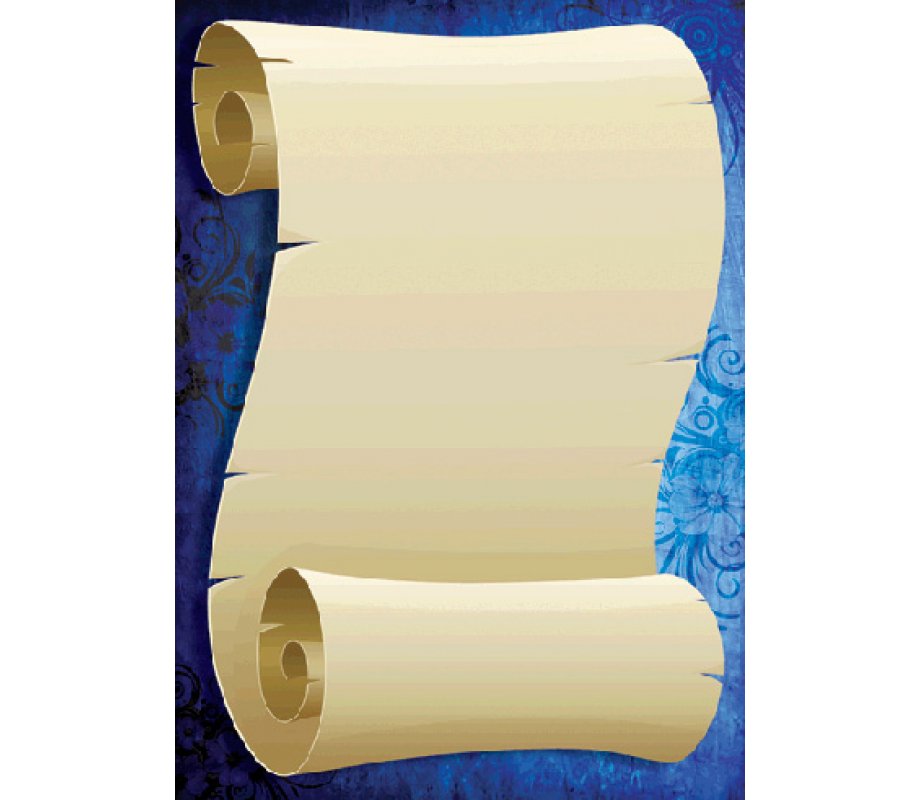 Stationery Sheets of Note Paper - Scroll Design
