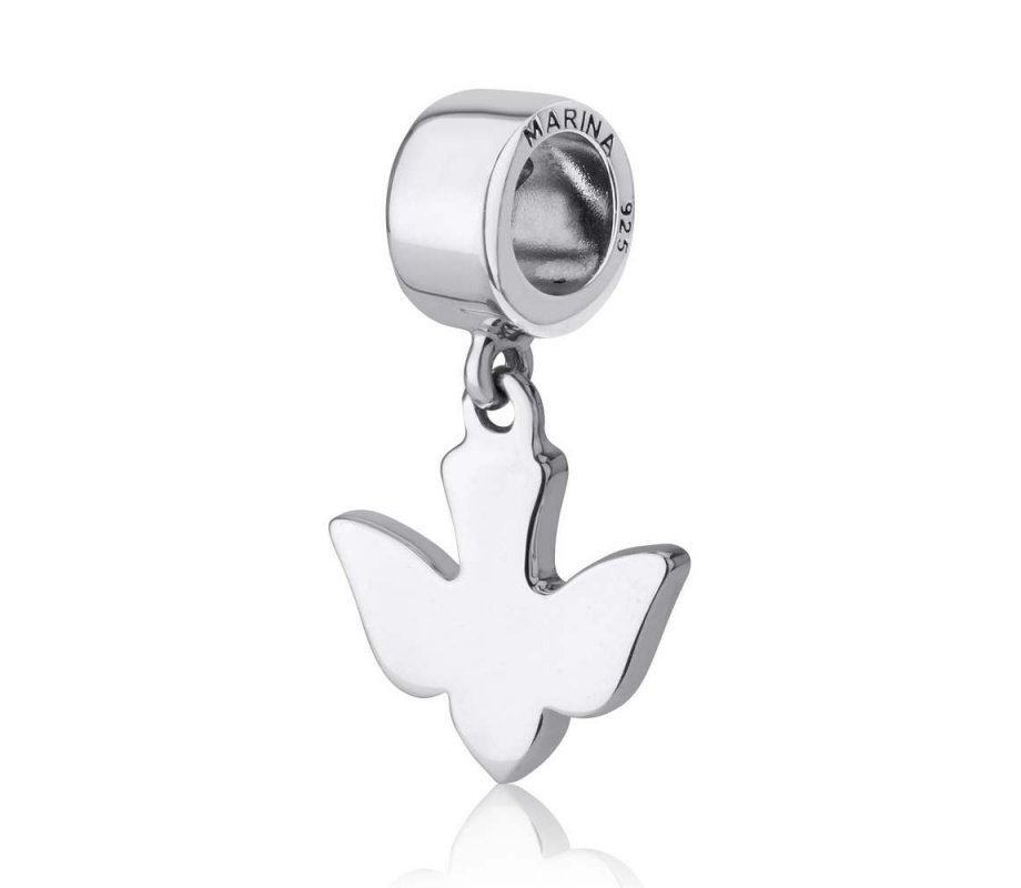Sterling Silver Dove Charm