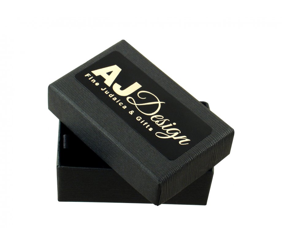 Sterling Silver Mezuzah Pendant Necklace with Spiral Shema Yisrael in Hebrew