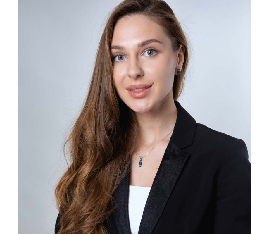 Sterling Silver Necklace with Eilat Stone Pendant and Beaded Artwork Stripes