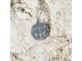 Sterling Silver Pendant Necklace - Ancient Coin Menorah Design