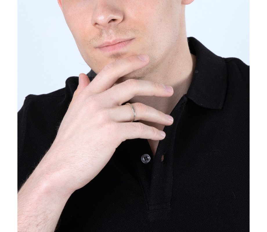 Sterling Silver Ring Engraved with Ani Ledodi VeDodi Li English Inside