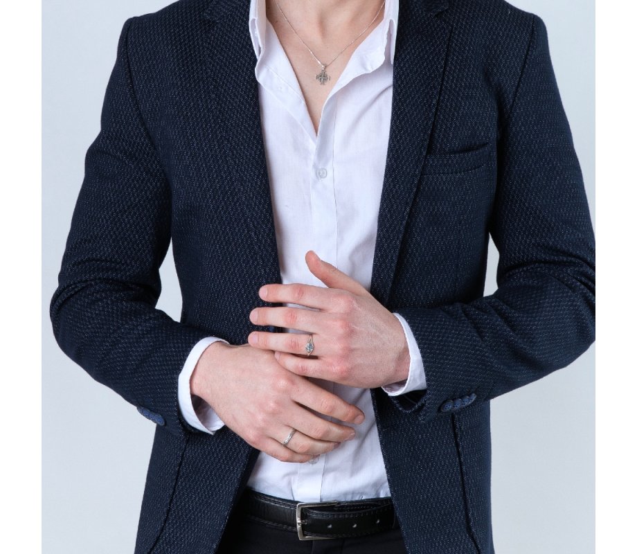 Sterling Silver Ring with Engraved Kohanic Aaronic Priestly Blessing - English