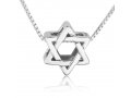 Sterling Silver Star of David Charm for Bracelet or Necklace