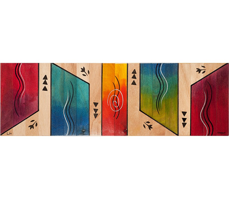 Table Runner Ikat by Kakadu Art