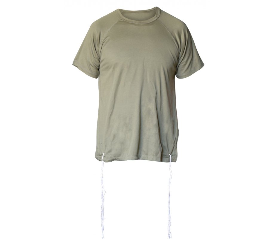 Talitnia Dry-Fit Tzitzit T-Shirt with Kosher Tzitzis, Olive Green - Moisture-Wicking Athletic Shirt