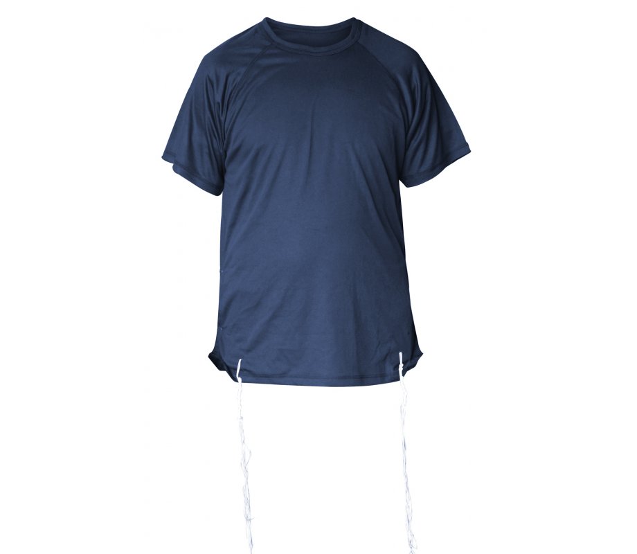 Talitnia Dry-Fit Tzitzit T-shirt With Kosher Tzitzis - Dark Blue