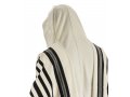 Talitnia Traditional Non-Slip Wool Tallit Prayer Shawl - David