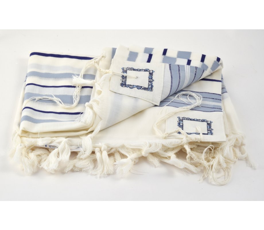 Thin Handmade 100% Wool Tzitzit Threads - Certified Supervision