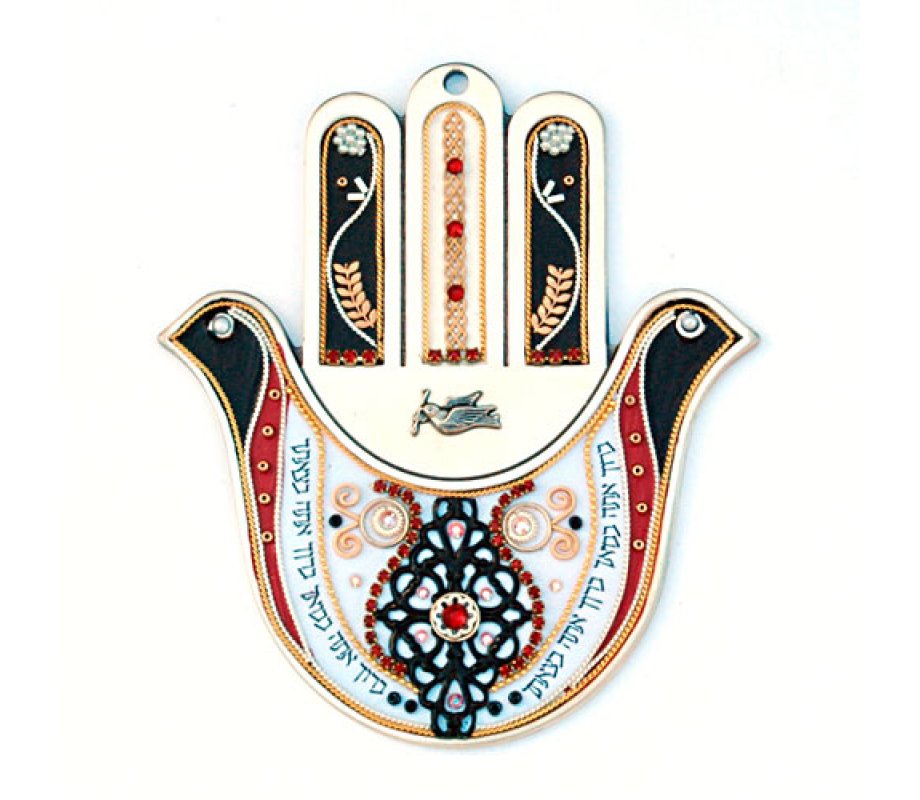 Wall Hamsa Hand by Esther Shahaf