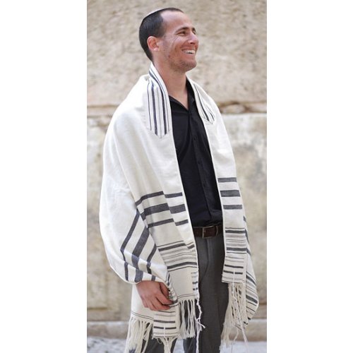 Weaving Creation Hand Woven Tallit Masoret - Tradition