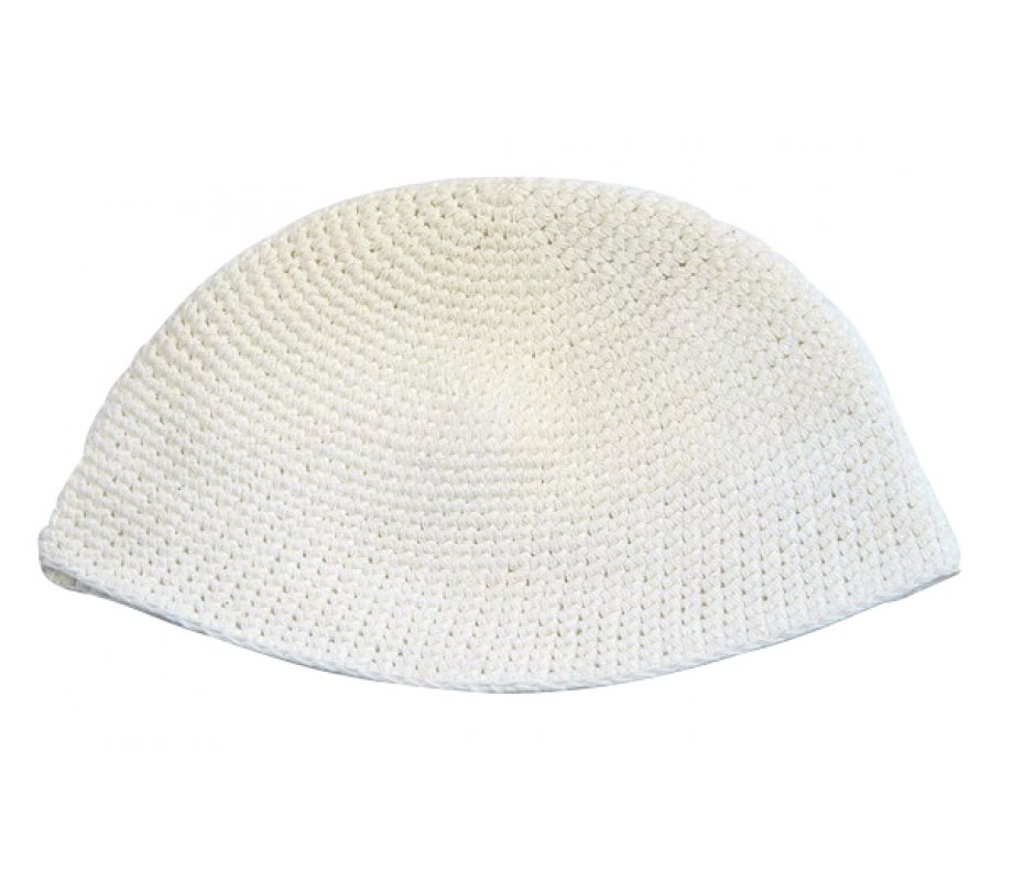 White Frik Kippah