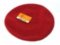 Womens Classic Red Cotton Beret