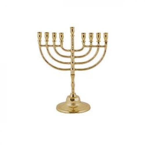 Yair Emanuel Classic Chanukah Menorah with Circle