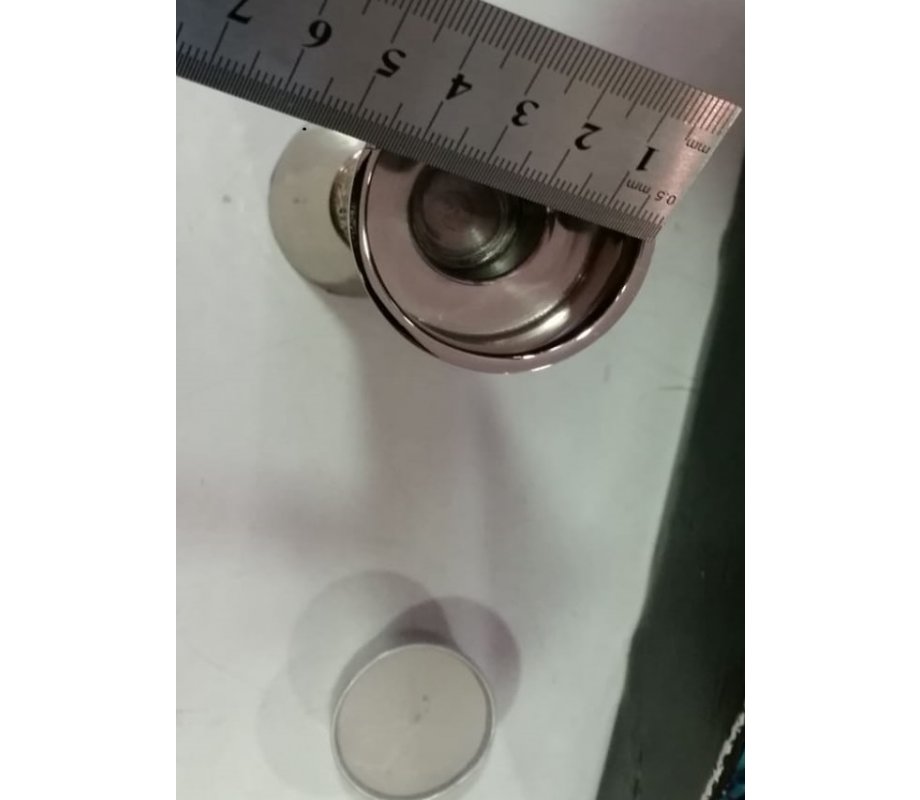 Yair Emanuel Cone Shape Candlestick with Silver Jerusalem Band - Hammered Silver