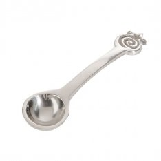 Yair Emanuel Decorative Silver Color Spooon - Pomegranate