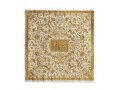 Yair Emanuel Embroidered Silk Floral Matzah & Afikoman Cover, Sold Separately - Gold