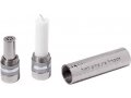 Yair Emanuel Hammered Nickel 2-in-1 Compact Wand Havdalah Set