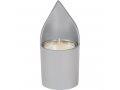 Yair Emanuel Metal Yahrzeit Memorial Candle Holder - Flame Shaped