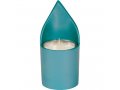 Yair Emanuel Metal Yahrzeit Memorial Candle Holder - Flame Shaped