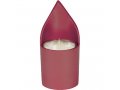 Yair Emanuel Metal Yahrzeit Memorial Candle Holder - Flame Shaped