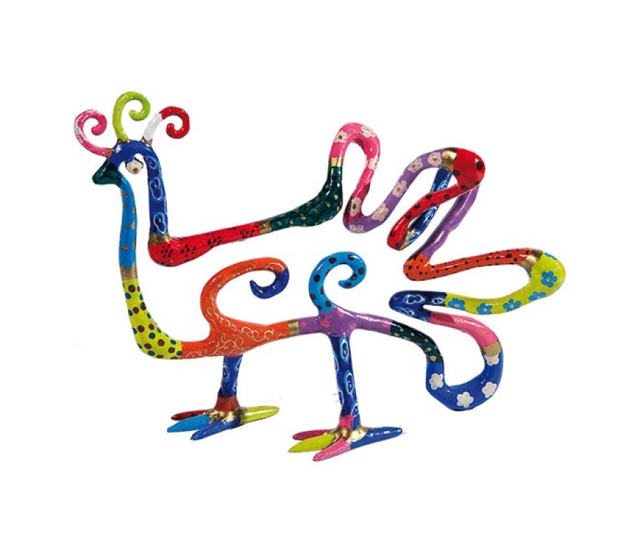 Yair Emanuel, Standing Table Sculpture - Peacock