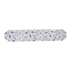 Yair Emanuel Table Runner - Blue Pomegranates Design